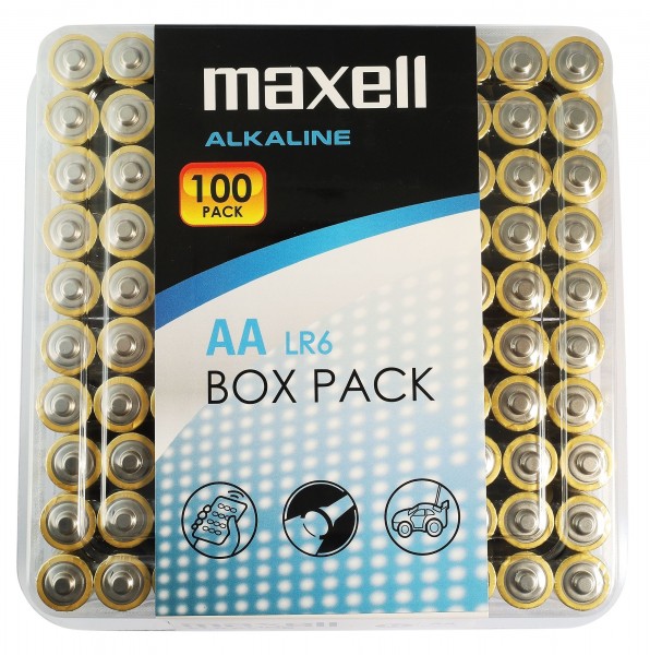 Maxell Alkaline LR03/LR6 im 100er Paket