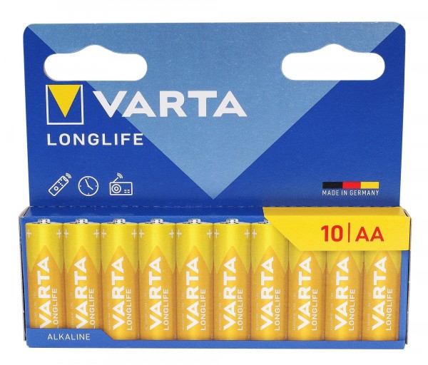 VARTA Longlife AA/ AAA, 10er Pack